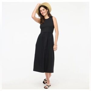 J Crew Dress XL Mixy Black